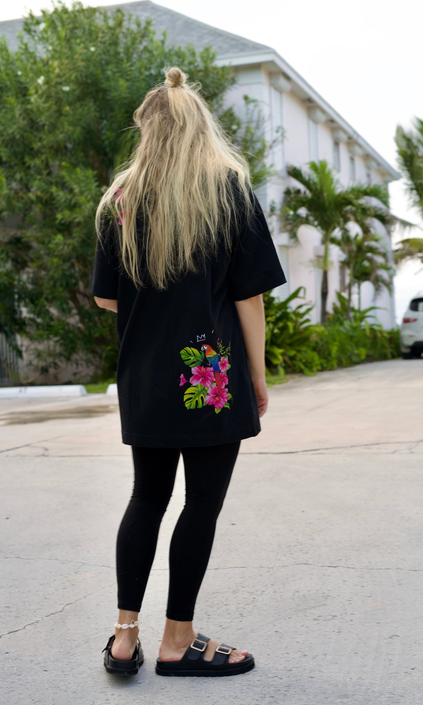 T-shirt Bahamas Vibes Parrot